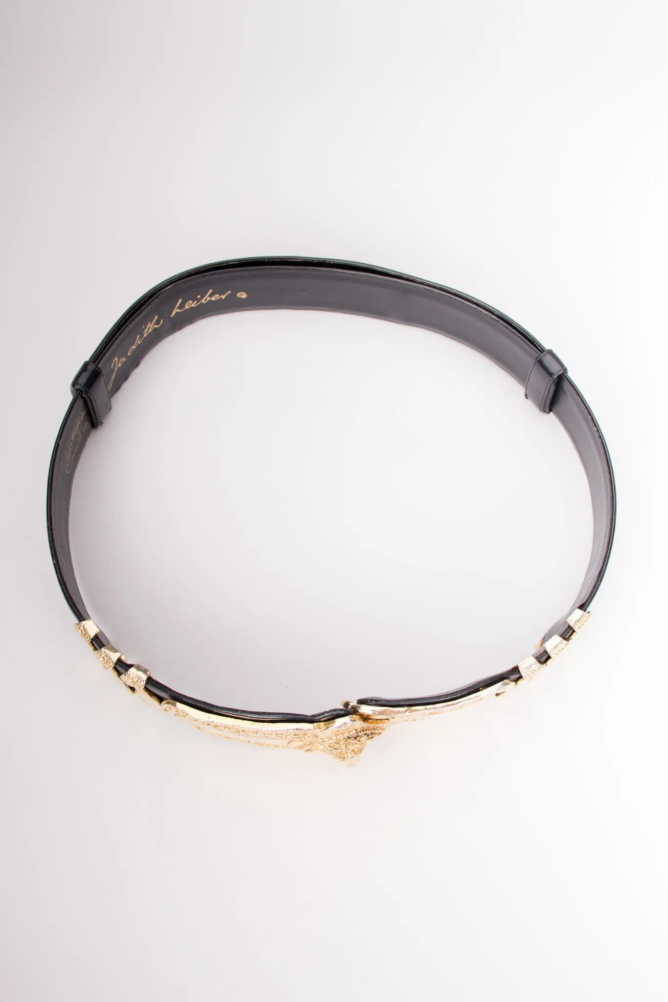 Leather Lion Belt