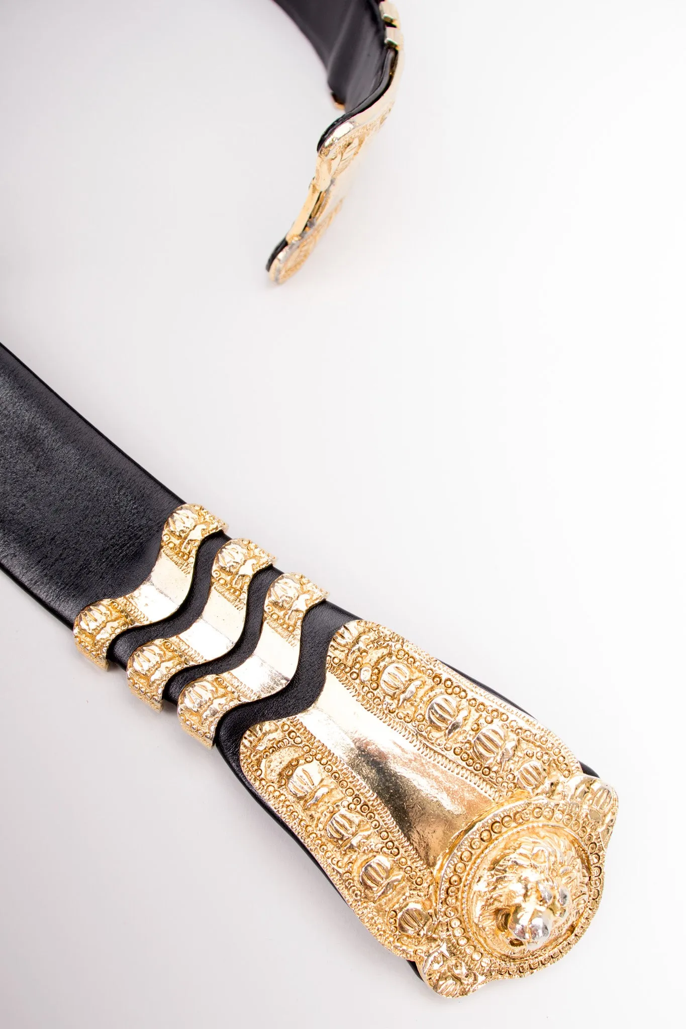Leather Lion Belt