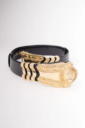 Leather Lion Belt