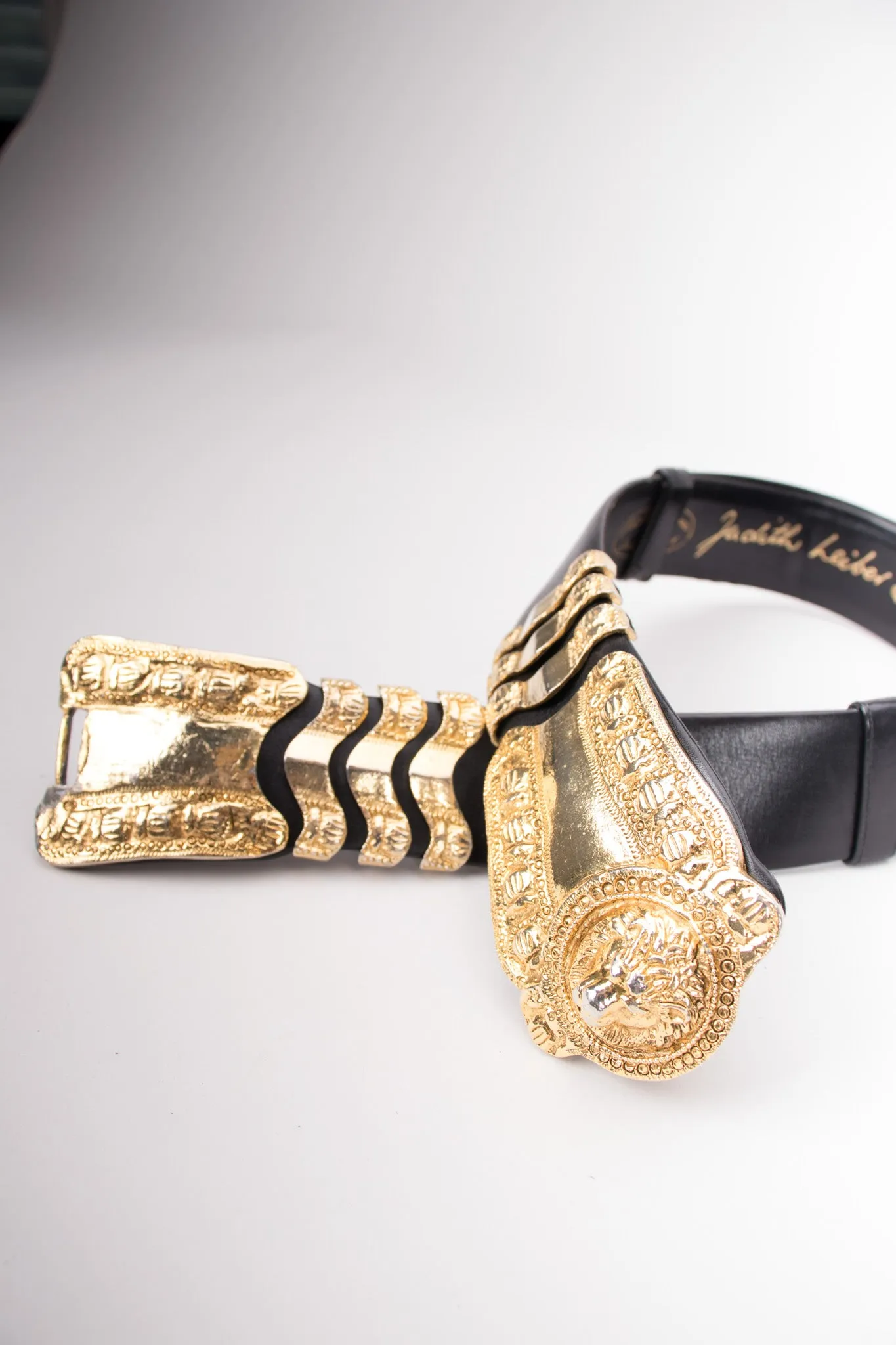 Leather Lion Belt