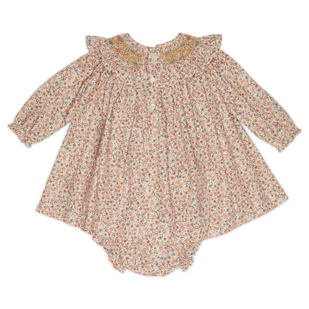 LIA HAND-SMOCKED BABY SET