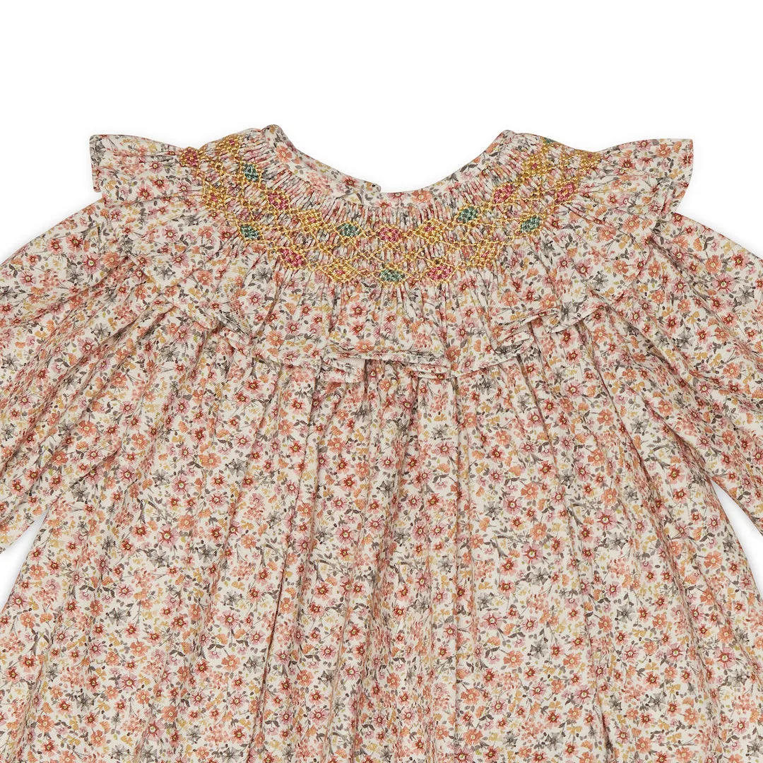 LIA HAND-SMOCKED BABY SET