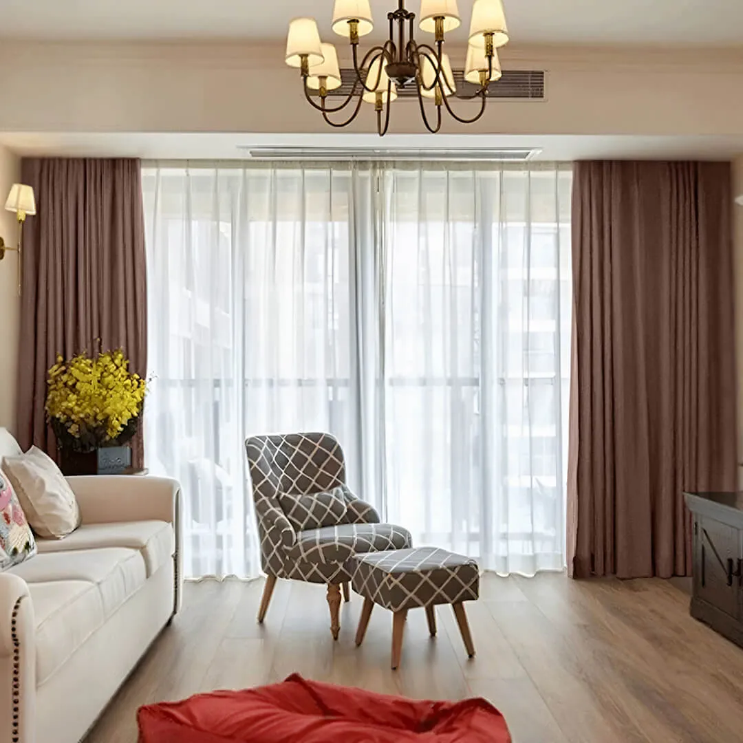 Liam LuxeGuard Blackout Cotton Linen Curtains