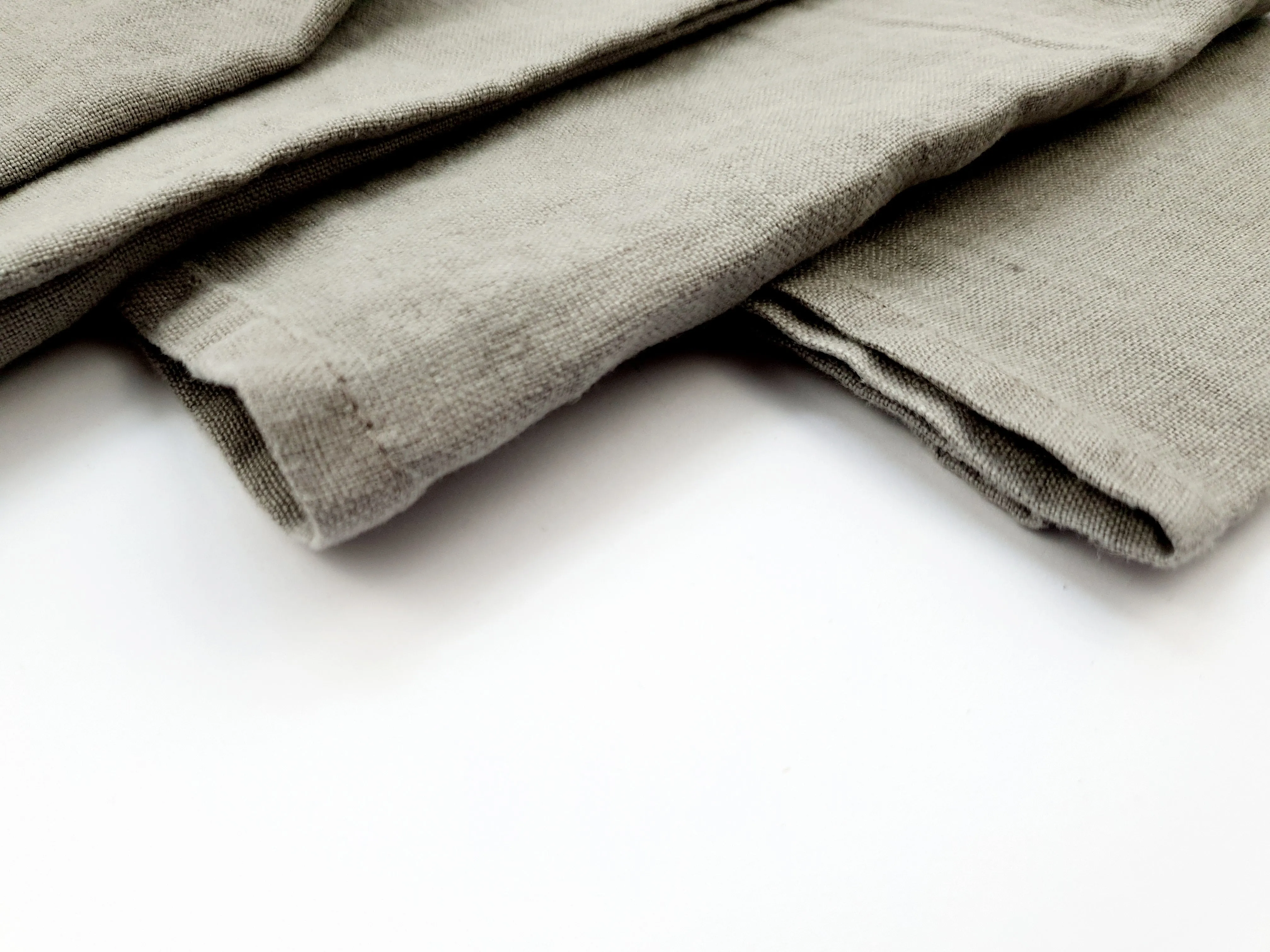 Light Grey Linen Napkin – Set of 4