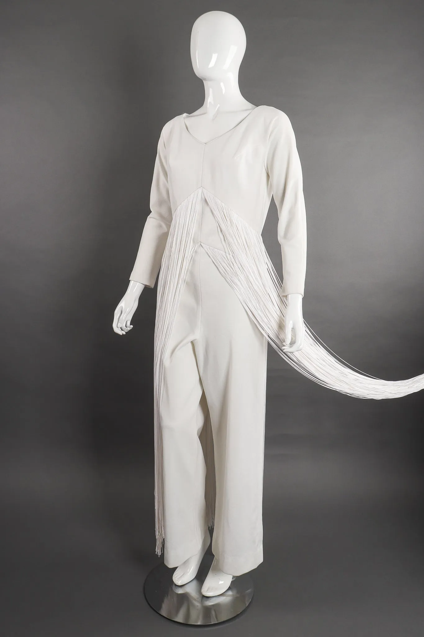 Long Fringe Jumpsuit
