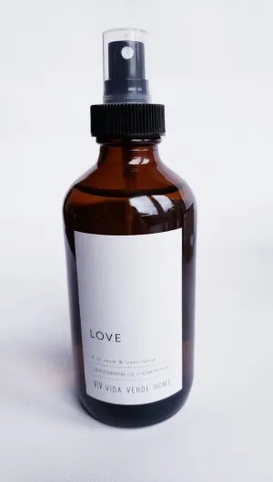 LOVE: Room and Linen Spray 8oz