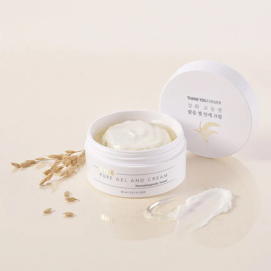 <b>Thank You Farmer</b><br>Rice Pure Gel and Cream<br>(80ml)</br>