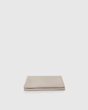 Marcel Linen Fitted Sheet - Blush