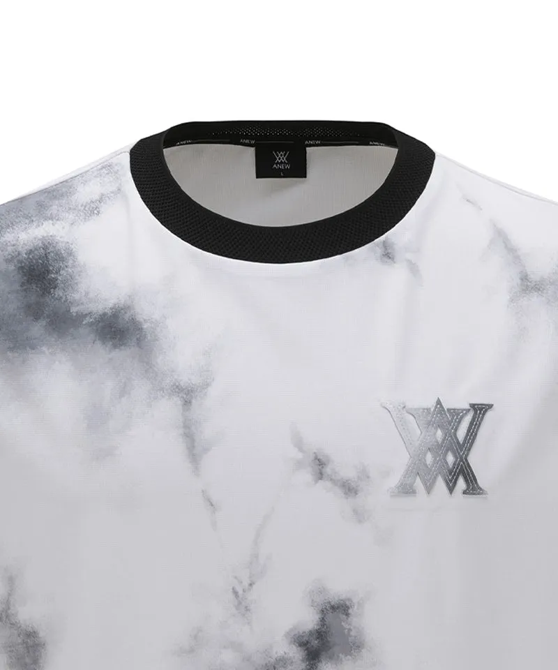 Men's SM Round Short T-Shirt - White