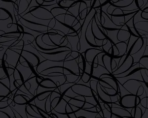 Metallic Black Black & White 3 132062 Wallpaper