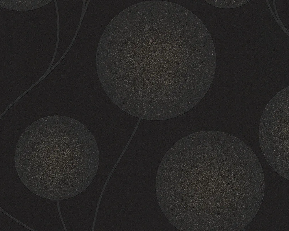 Metallic Black Spot 3 305473 Wallpaper