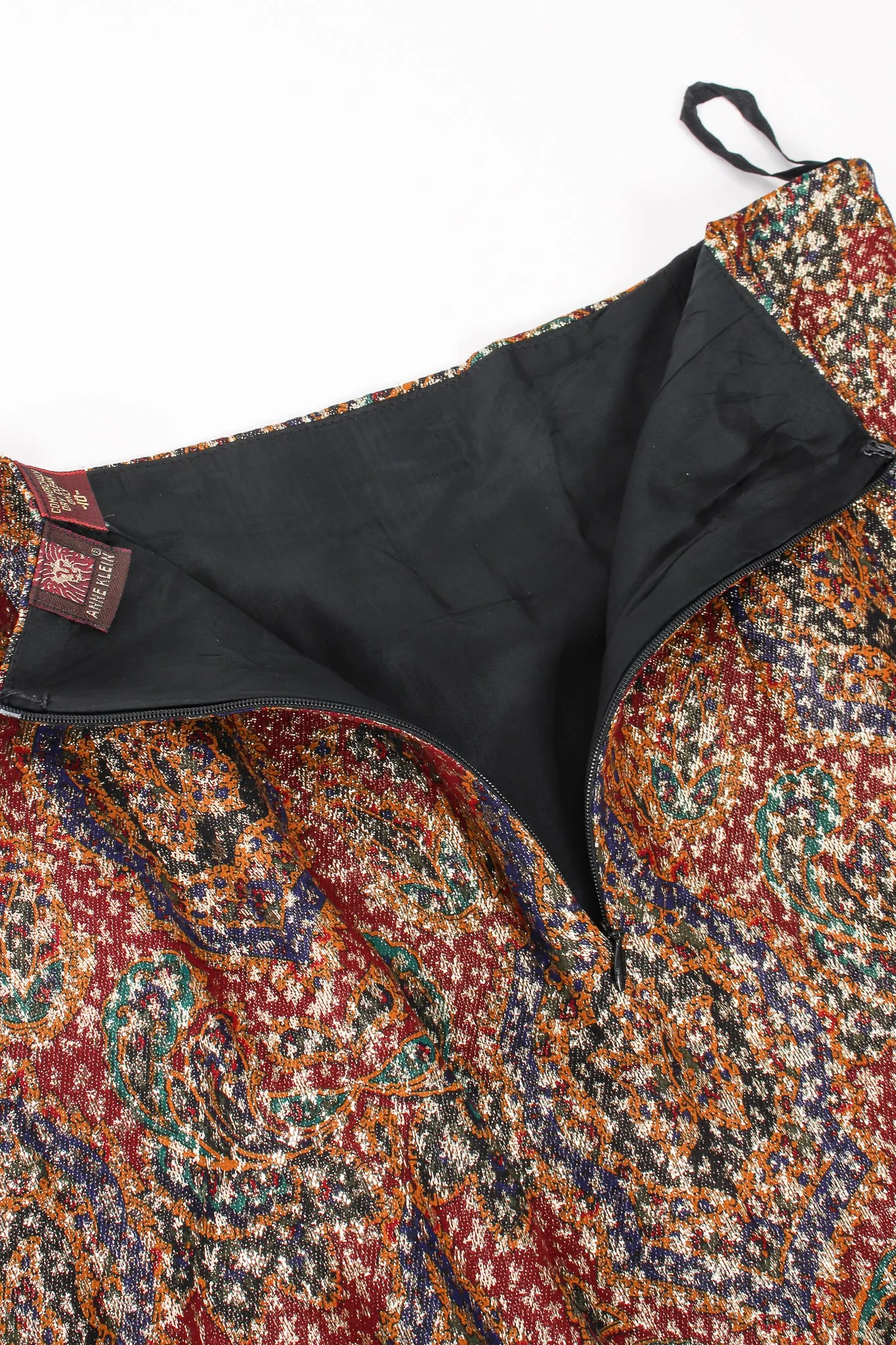 Metallic Lamé Sarong Skirt