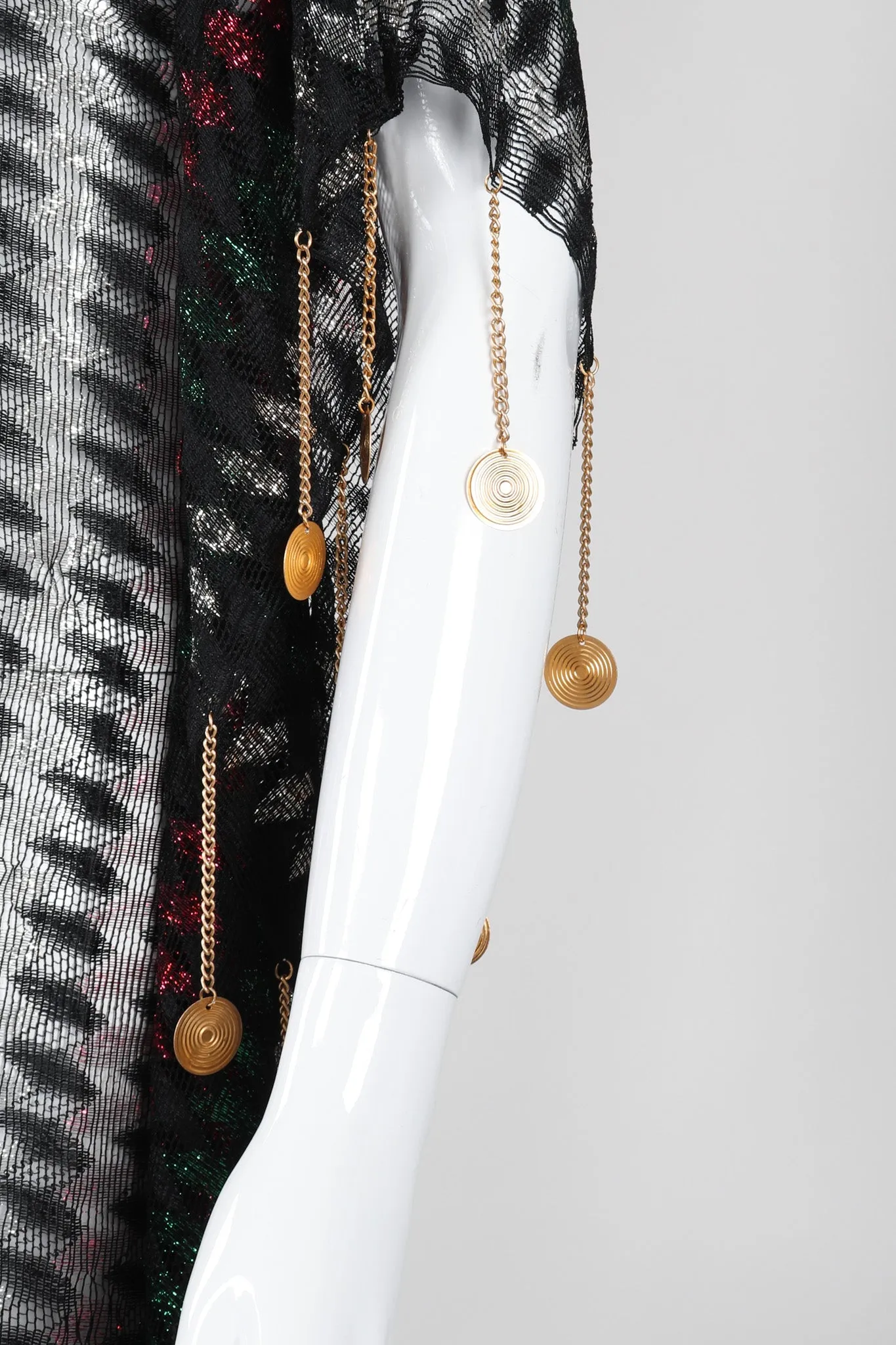 Metallic Medallion Caftan