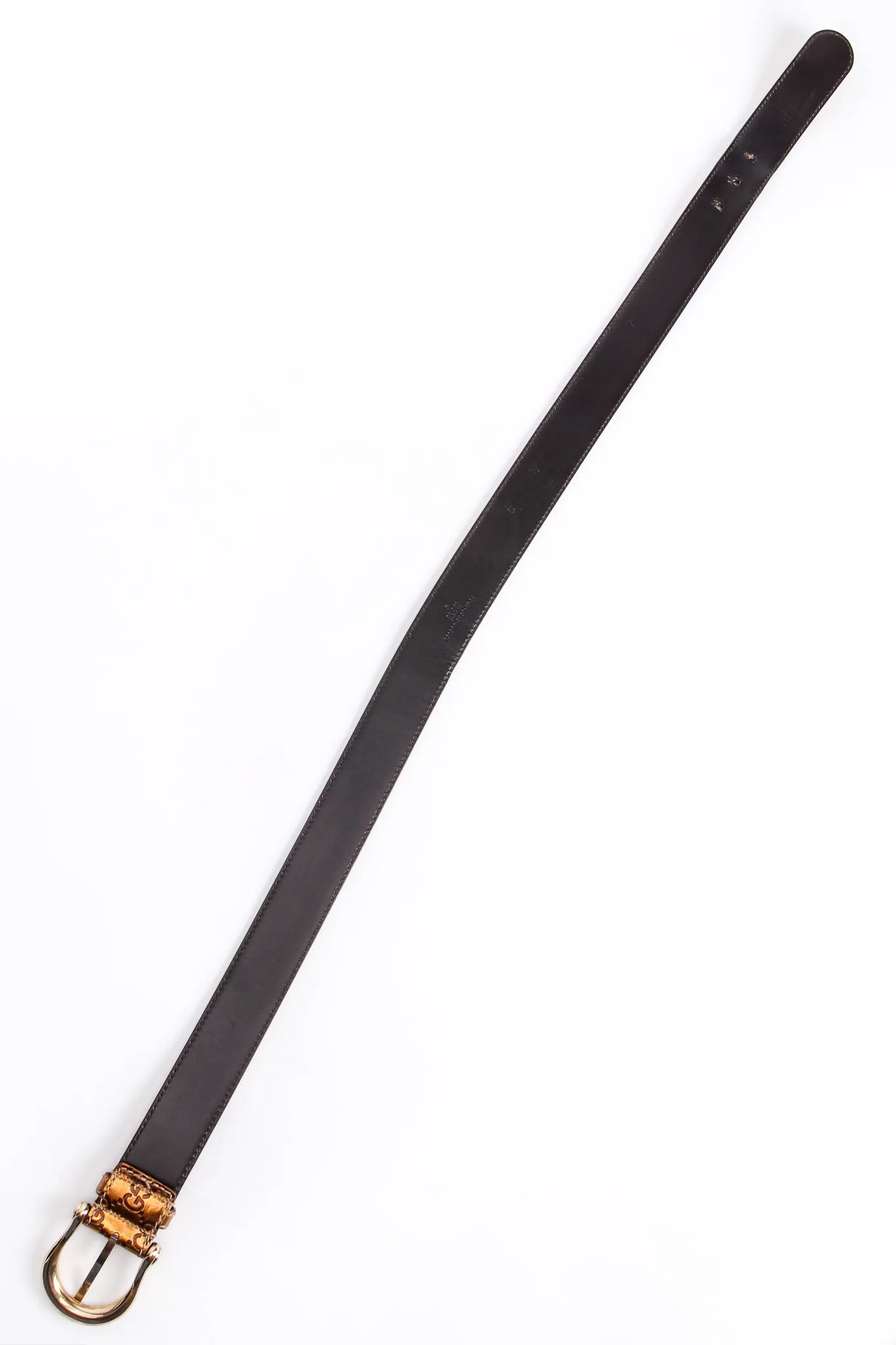 Metallic Monogram GG Belt