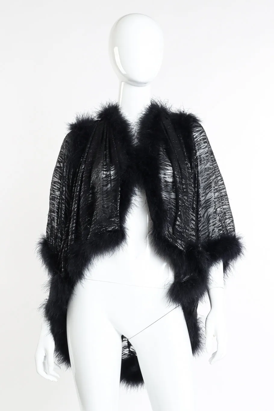 Metallic Silk Feather Duster
