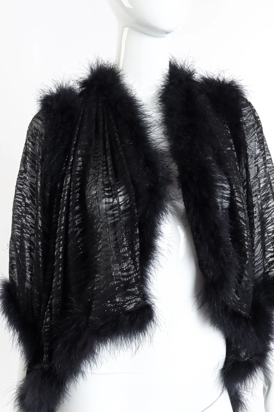 Metallic Silk Feather Duster