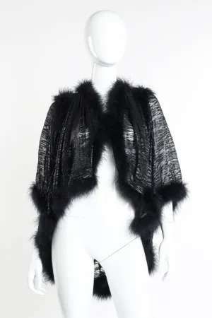 Metallic Silk Feather Duster