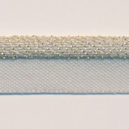 Metallic Stretch Piping (Gold) #100 Pale Silver