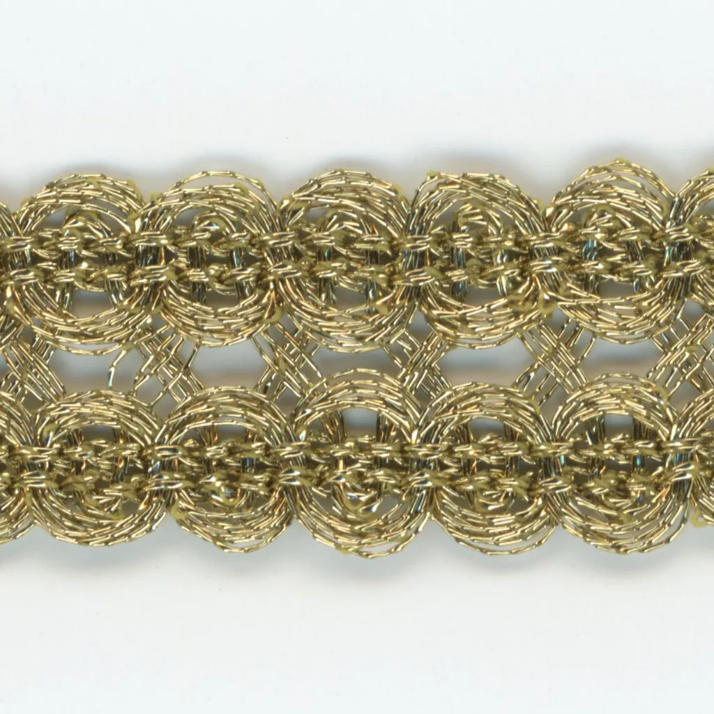 Metallic Trimming Braid #2 Gold