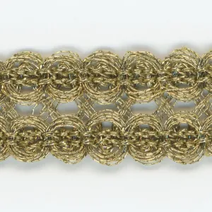 Metallic Trimming Braid #2 Gold
