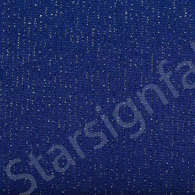 Metallic Yarn Knitted Lurex Fabric