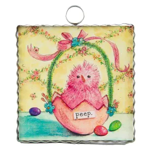 Mini Pink Chick Print