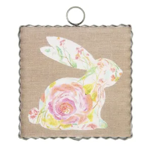 Mini Rose Rabbit Print