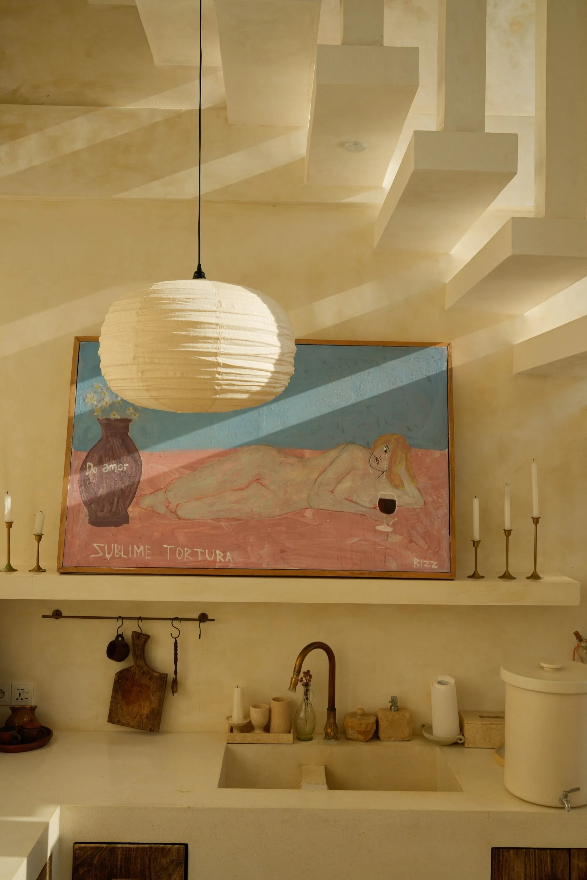 Modern Pumpkin Shape Linen Pendant Light Shade