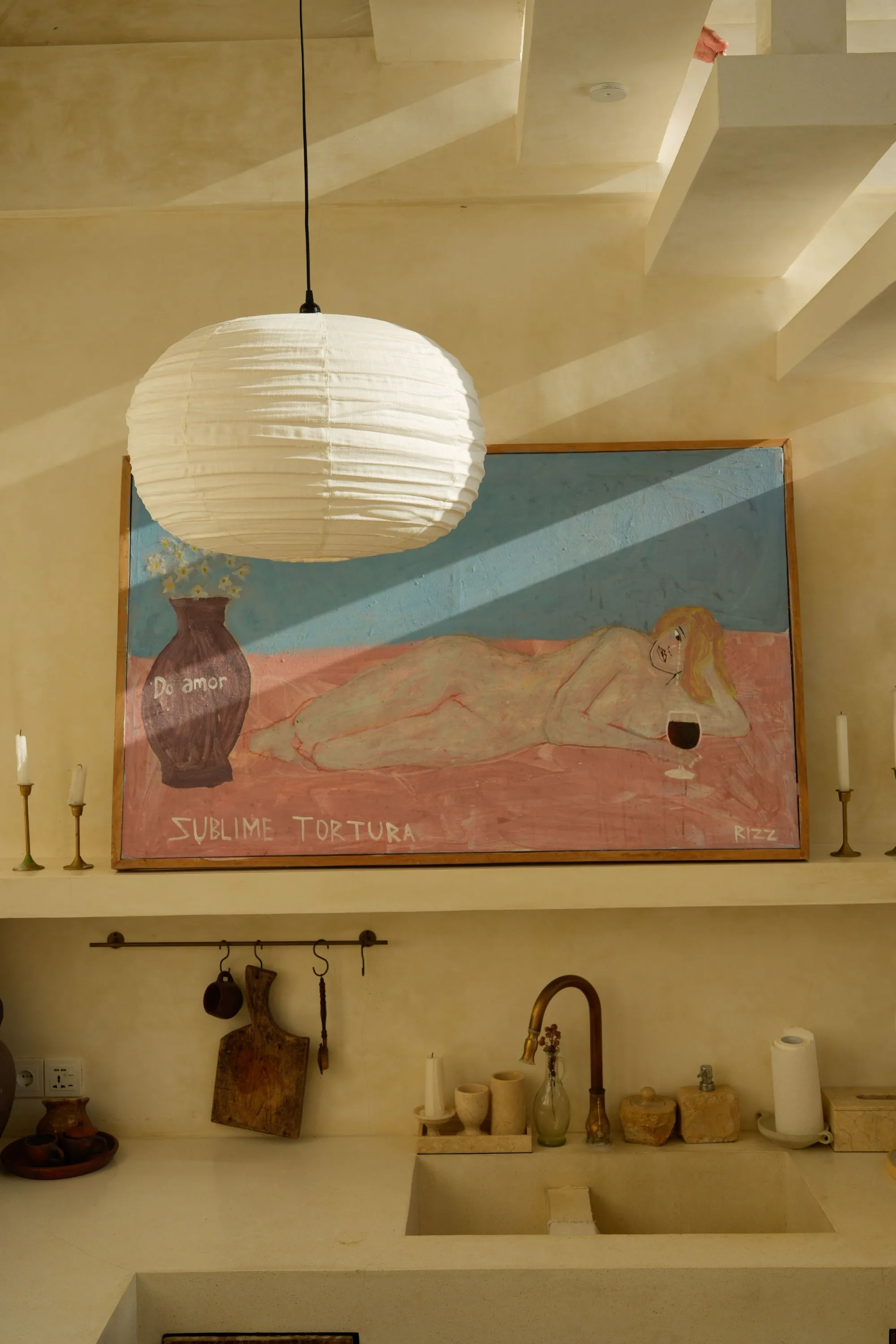 Modern Pumpkin Shape Linen Pendant Light Shade