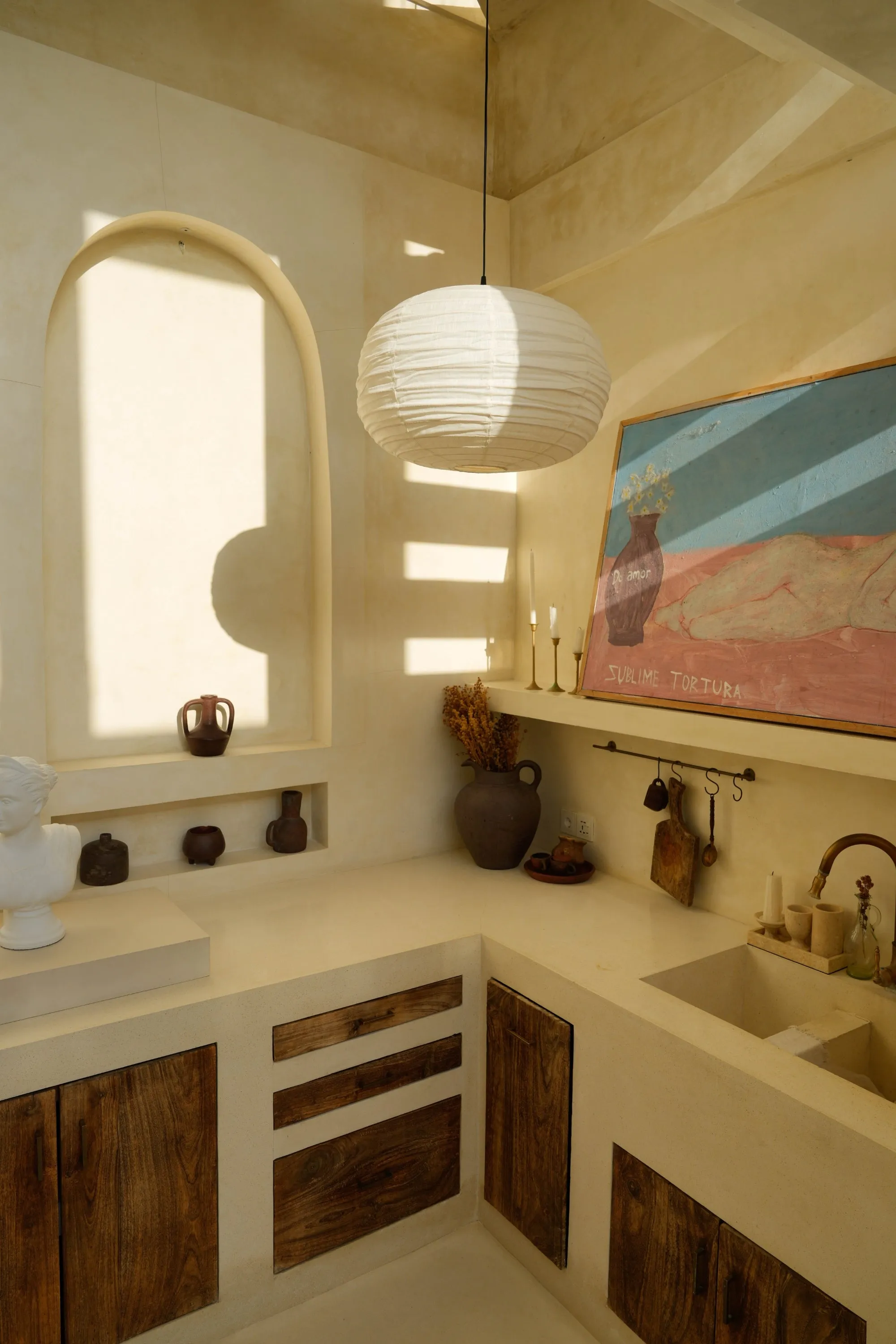Modern Pumpkin Shape Linen Pendant Light Shade