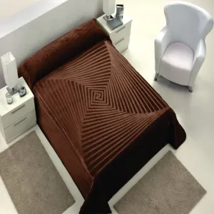 Mora ECC Blankets Casa Moderna Brown B10