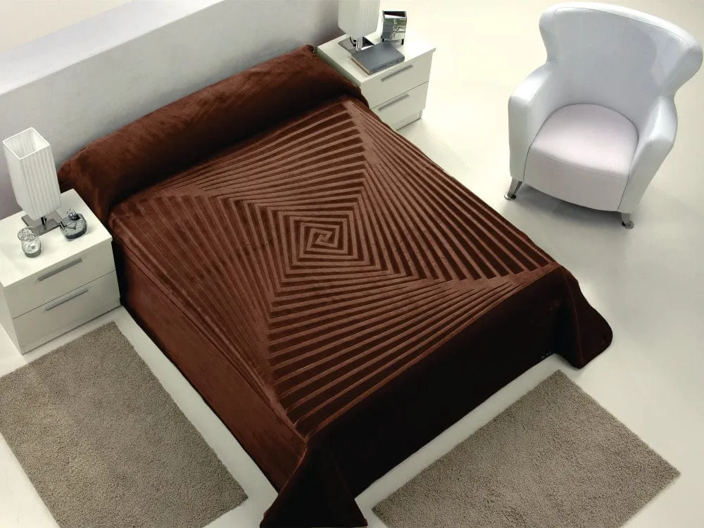 Mora ECC Blankets Casa Moderna Brown B10