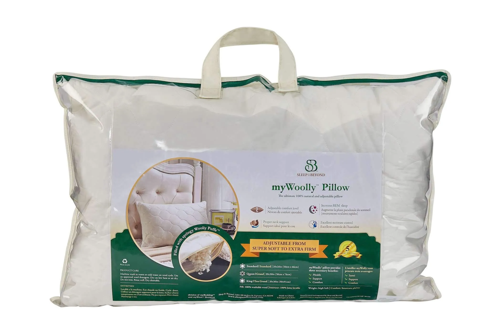 myWoolly Natural Pillow™ by S&B
