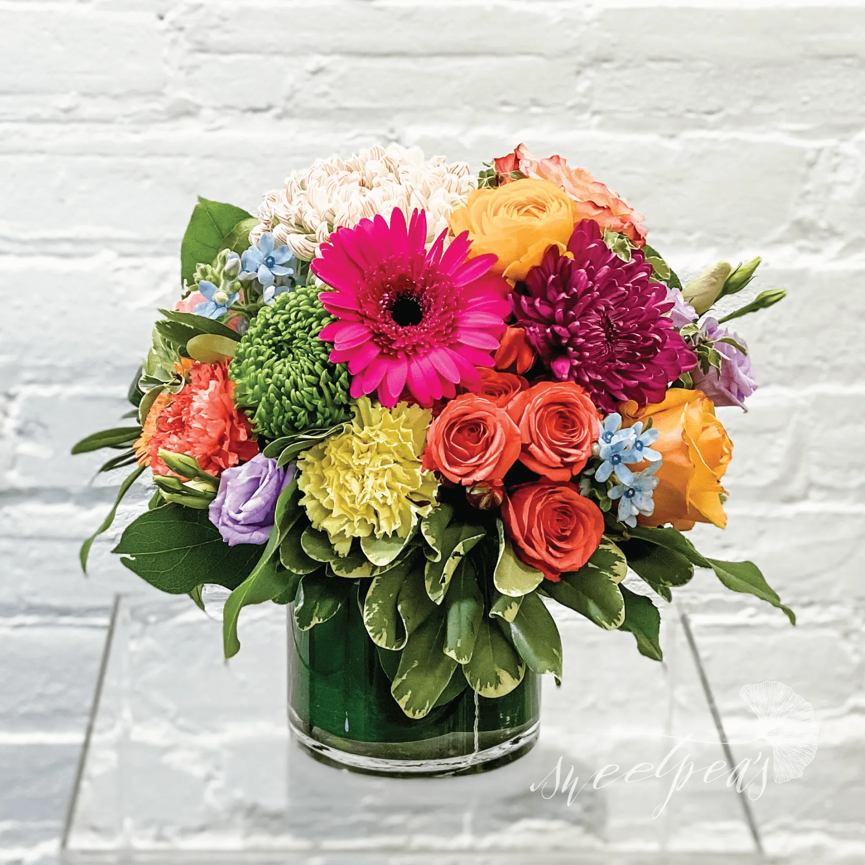 New York Contemporary, Colourful - Floral Arrangement (Modest)