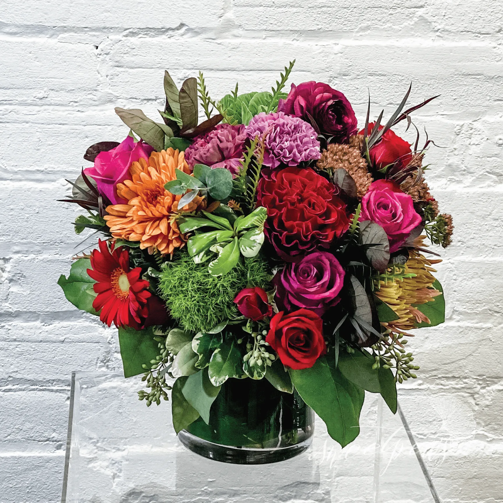 New York Contemporary, Jewel Tone - Floral Arrangement (Standard)