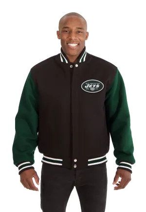 New York Jets Embroidered Wool Jacket