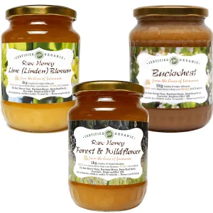 Northern European Organic Wilderness Set 3 x 1kg Jars (save £6.40 over full RRP)