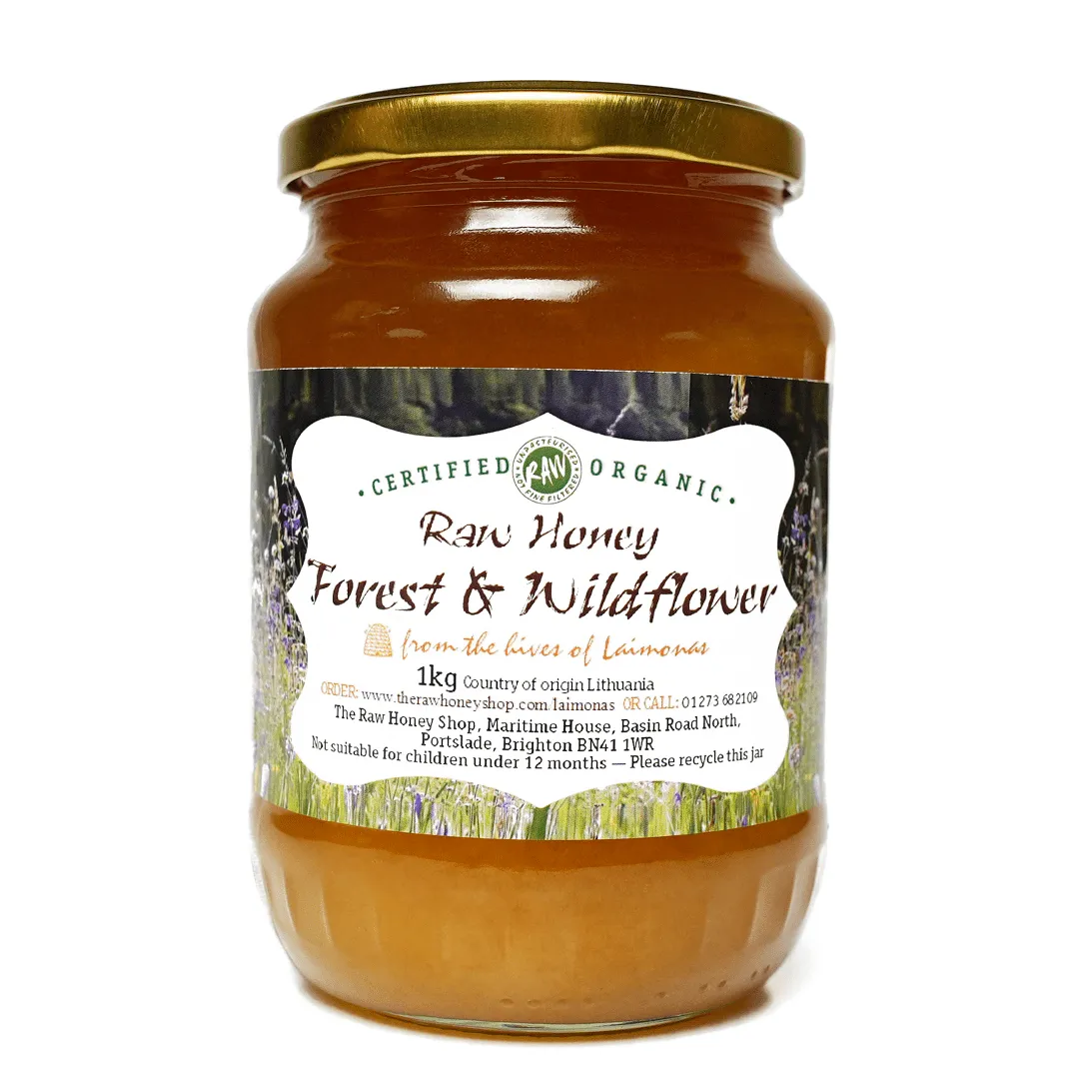 Northern European Organic Wilderness Set 3 x 1kg Jars (save £6.40 over full RRP)