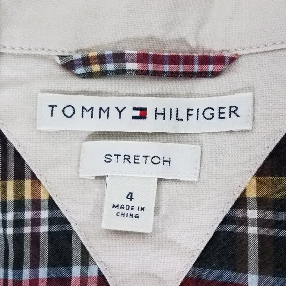 NWT Tommy Hilfiger beige Preppy Chick blazer style jacket ladies size 4
