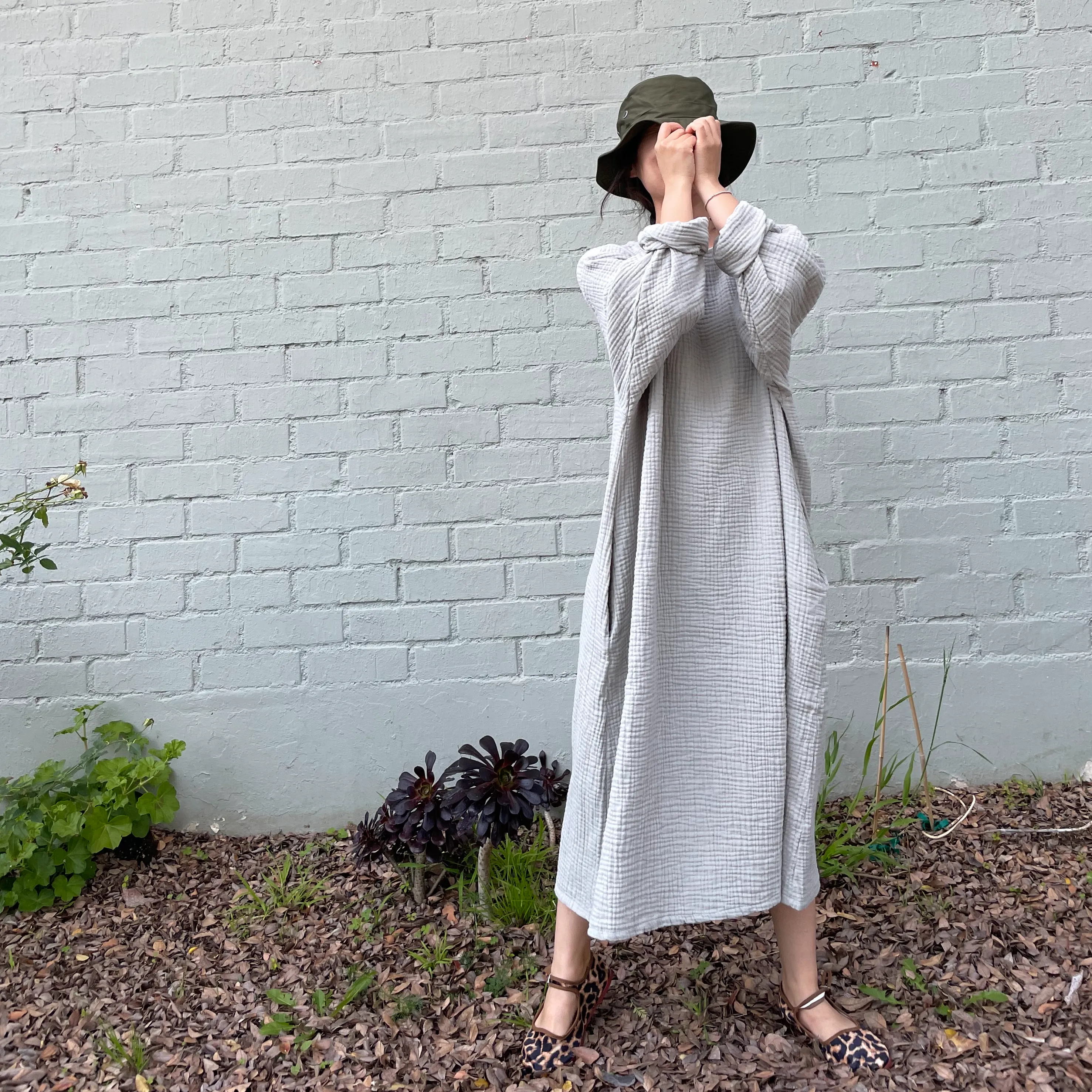 October Dress 2021 Light Sage