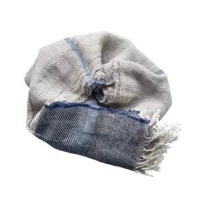 ODESA Scarf - Blue Light Grey