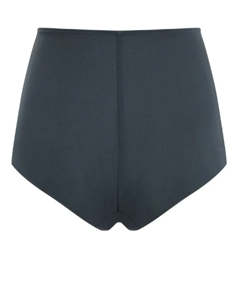 Panache Clara High Waist Brief - Navy Pearl