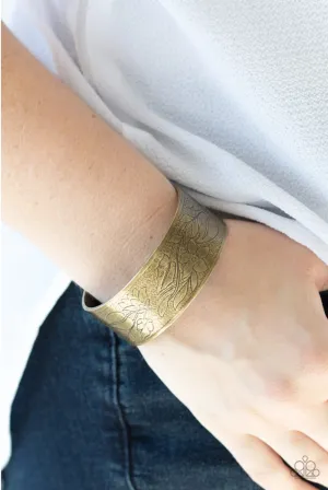 Paparazzi Garden Variety - Brass Cuff Bracelet