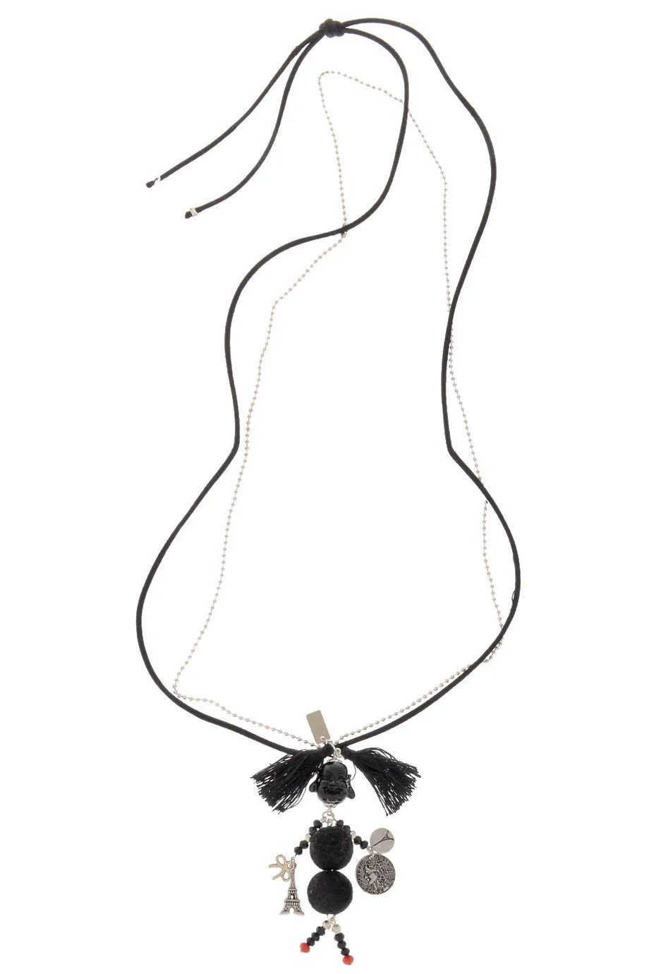 PARIS ELSA Black Puppet Pendant