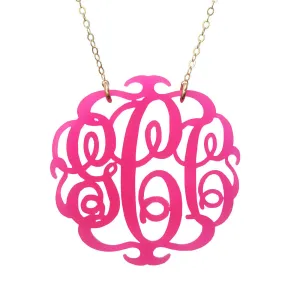 Paris Monogram Necklace