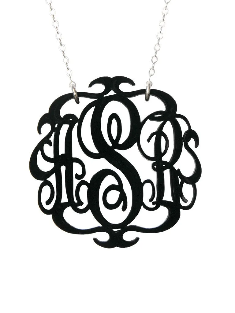 Paris Monogram Necklace