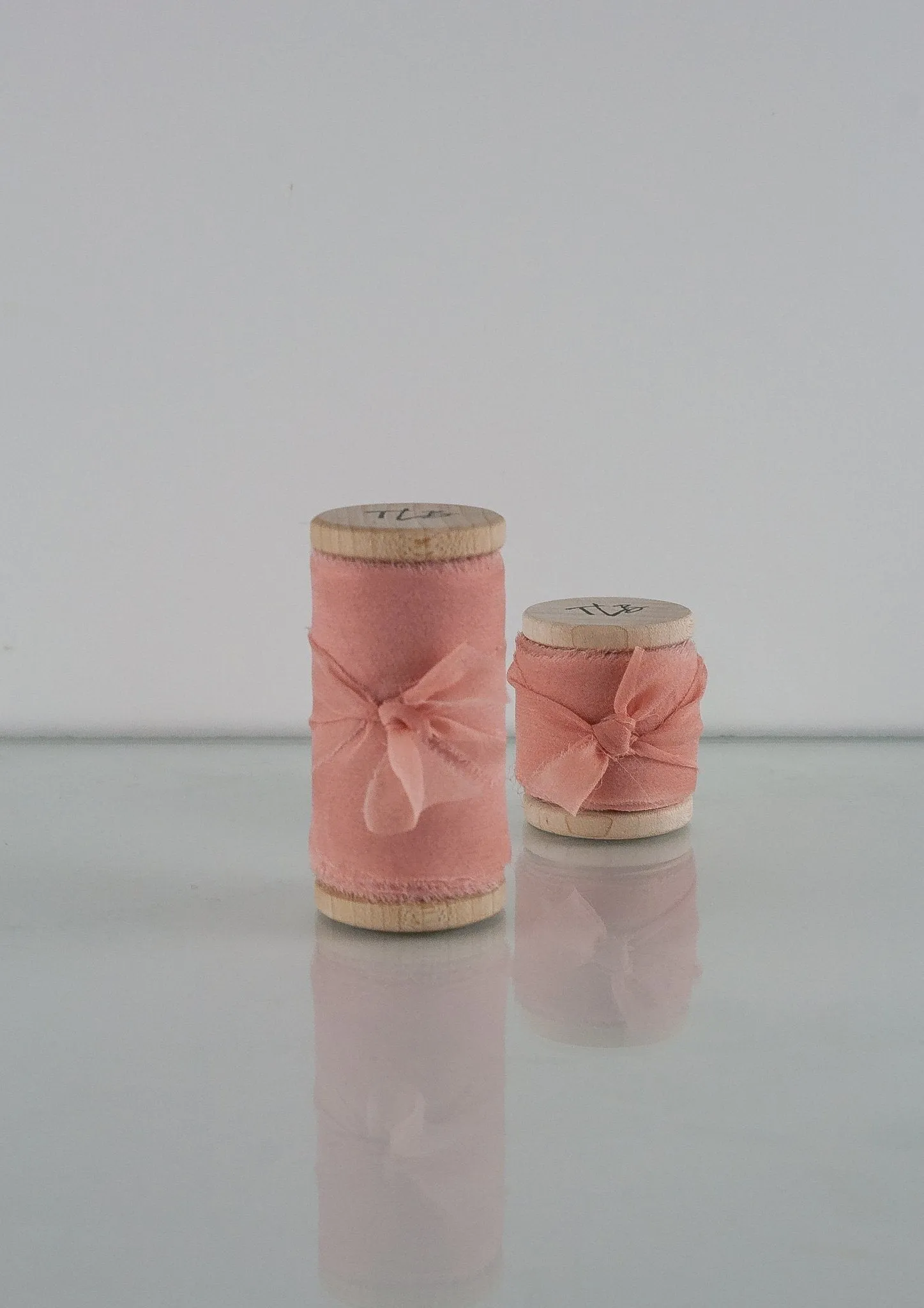 Peach Pearl Silk Gauze Ribbon *sale