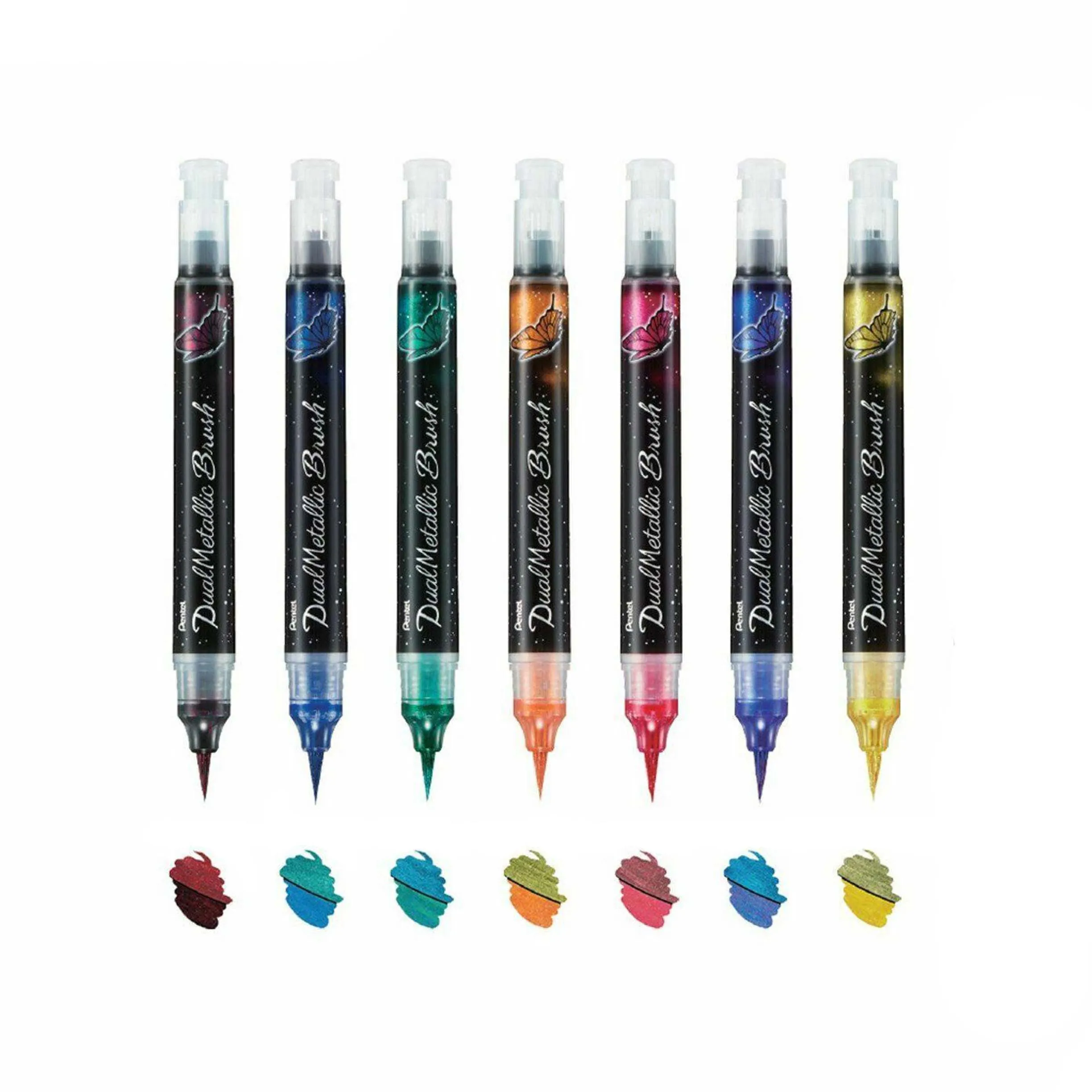 Pentel Dual Metallic Brush Pen