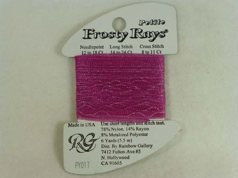 Petite Frosty Rays PY017 Fuchsia Gloss
