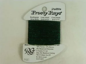 Petite Frosty Rays PY087 Very Dark Olive Green Gloss